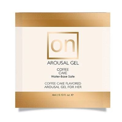 Пробник збуджувального гелю Sensuva — ON for Her Arousal Gel Coffee Cake (4 мл)