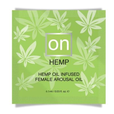 Пробник збудливого масла Sensuva — ON for Her Hemp Пройняті Arousal Oil (0,5 мл)