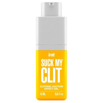 Смоктайзер для клітора Intt Suck My Clit Tropical Mango (15 мл), манго, гель з ефектом посмоктування
