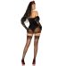 Еротичний костюм чорної нареченої Leg Avenue Heartbreak Bride XS
