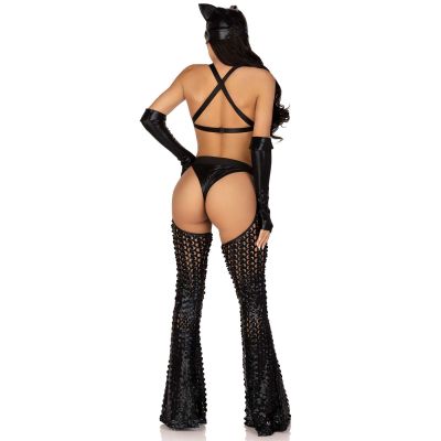 Еротичний костюм кішечки-пані Leg Avenue Mistress Kitty XS