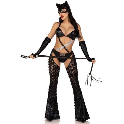 Еротичний костюм кішечки-пані Leg Avenue Mistress Kitty M Еротичний костюм кішечки-пані Leg Avenue Mistress Kitty M