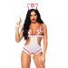 Leg Avenue Roleplay Naughty Nurse OS White/Red
