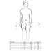 Чоловічий еротичний костюм офіціанта Passion 021 BODY L/XL: дуже відвертий боді Чоловічий еротичний костюм офіціанта Passion 021 BODY L/XL: дуже відвертий боді