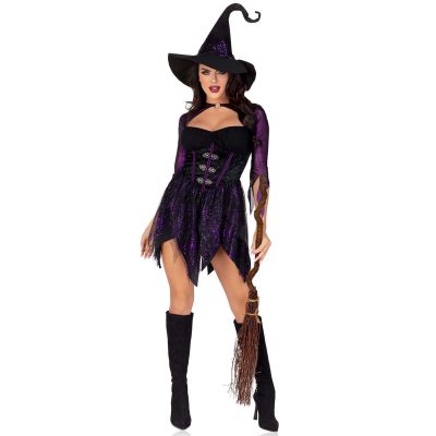 Костюм відьми Leg Avenue Mystical Witch S, сукня, капелюх Костюм відьми Leg Avenue Mystical Witch S, сукня, капелюх