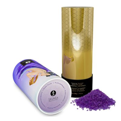 Пінлива сіль для ванни Shunga Dead Sea salt Oriental Crystals — Exotic Fruits (500 г), сіль Мертвого Пінлива сіль для ванни Shunga Dead Sea salt Oriental Crystals — Exotic Fruits (500 г), сіль Мертвого