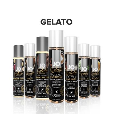 Змазка на водній основі System JO GELATO Hazelnut Espresso (30 мл) без цукру, парабенів та пропіленгліколю