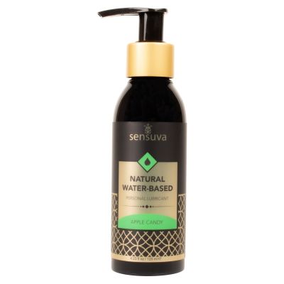 Змазка на водній основі Sensuva Natural Water-Based Apple Candy (125 мл) без гліцерину та парабенів