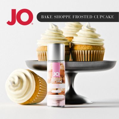 Лубрикант на водній основі JO Bake Shoppe - Frosted Cupcake 60 мл, без цукру та парабенів Лубрикант на водній основі JO Bake Shoppe - Frosted Cupcake 60 мл, без цукру та парабенів