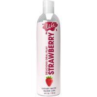 Лубрикант на водній основі Wet Oral Play Strawberry (118 мл), їстівний, без цукру Лубрикант на водній основі Wet Oral Play Strawberry (118 мл), їстівний, без цукру