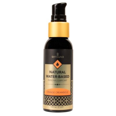 Змазка на водній основі Sensuva Natural WaterBased Orange Creamsicle (57 мл) без гліцерину та парабенів