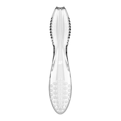 Двосторонній скляний дилдо Satisfyer Dazzling Crystal 2 Transparent