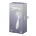 Двосторонній скляний дилдо Satisfyer Dazzling Crystal 2 Transparent