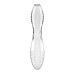 Двосторонній скляний дилдо Satisfyer Dazzling Crystal 2 Transparent