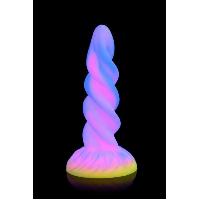 Фентезійний фалоімітатор Creature Cocks Glow-in-the-Dark Unicorn Dildo