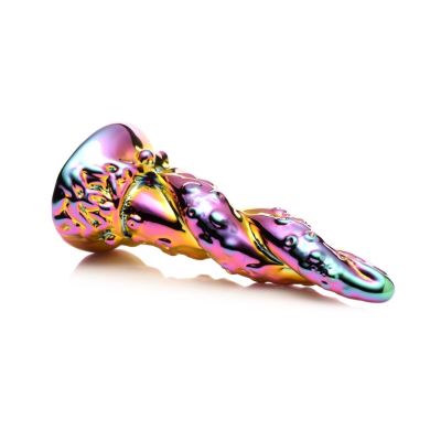 Фентезійний фалоімітатор Creature Cocks Enchanting Rainbow Glass Dildo