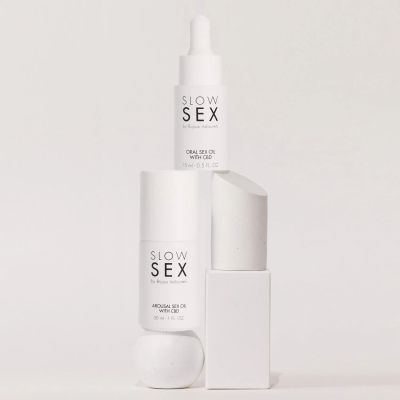 Збуджувальна олія Bijoux Indiscrets SLOW SEX Arousal Sex Oil CBD з канабідіолом
