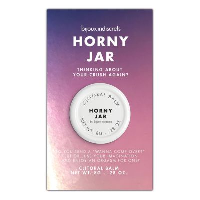 Бальзам для клітора Bijoux Indiscrets Horny Jar («Тремти від задоволення»), розігрівальний Бальзам для клітора Bijoux Indiscrets Horny Jar («Тремти від задоволення»), розігрівальний