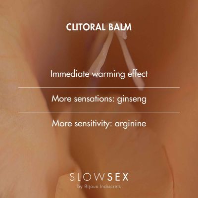 Розігрівальний бальзам для клітора Bijoux Indiscrets Slow Sex Clitoral balm Розігрівальний бальзам для клітора Bijoux Indiscrets Slow Sex Clitoral balm