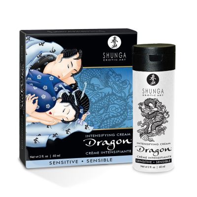 Стимулювальний крем для пар Shunga Dragon Cream SENSITIVE (60 мл), ніжніший ефект
