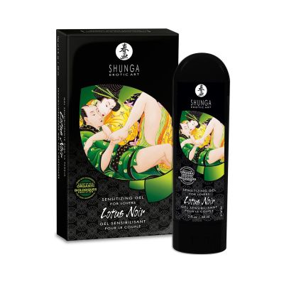 Збуджувальний гель для пар Shunga LOTUS NOIR (60 мл) з вітаміном Е та рослинним гліцерином Збуджувальний гель для пар Shunga LOTUS NOIR (60 мл) з вітаміном Е та рослинним гліцерином