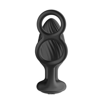 Анальна вібропробка Nexus Tornado Cock and Ball Ring