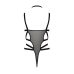 Боді-монокіні HAGAR BODY black S/M - Passion Exclusive Боді-монокіні HAGAR BODY black S/M - Passion Exclusive