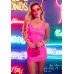 Сукня Leg Avenue Pink vinyl mini dress L Сукня Leg Avenue Pink vinyl mini dress L