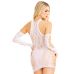 Мінісукня Leg Avenue Mini dress and matching gloves White One Size