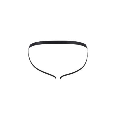 Чоловічі відкриті сліпи Passion 034 OPEN LUKE XXL/XXXL Black, екошкіра