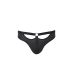 Чоловічі сліпи з вирізами Passion 041 SLIP JOE XXL/XXXL Black, екошкіра, відкриті сідниці