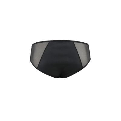 Чоловічі сліпи на блискавці Passion 042 SLIP TIMMY S/M Black, екошкіра, сітка