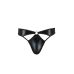 Чоловічі стринги Passion 033 THONG PAUL XXL/XXXL Black, під латекс Чоловічі стринги Passion 033 THONG PAUL XXL/XXXL Black, під латекс