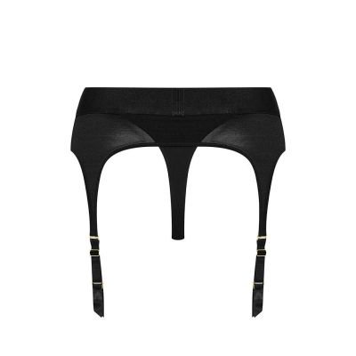 Труси для страпона з підв’язками для панчіх Strap-On-Me REBEL HARNESS - S