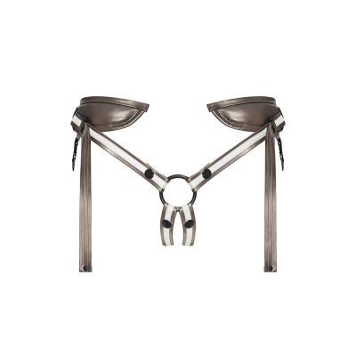 Трусики для страпона Strap-On-Me Leatherette Harness DESIROUS Трусики для страпона Strap-On-Me Leatherette Harness DESIROUS