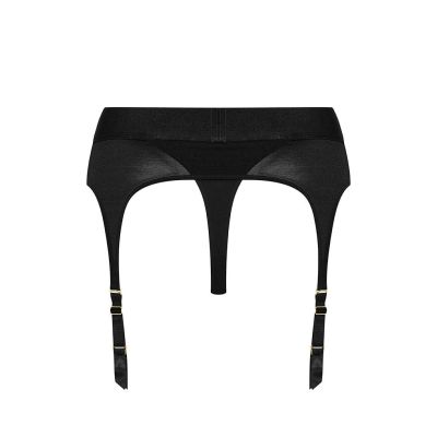 Труси для страпону з підв'язками для панчох Strap-On-Me REBEL HARNESS - XL