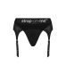 Труси для страпону з підв'язками для панчох Strap-On-Me REBEL HARNESS - L
