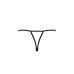 Трусики мереживні з доступом Passion Exclusive VIOLANTE THONG XXL/XXXL, black