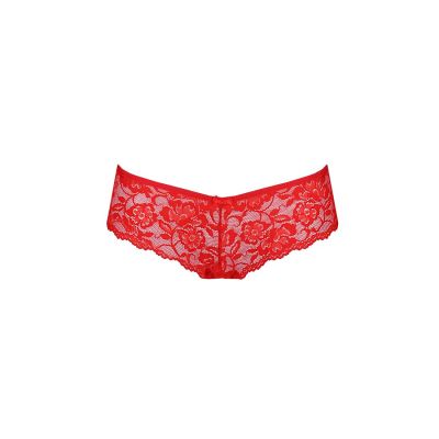 Трусики-бразиліана з квіткового мережива Raja Thong red XXL/XXXL - Passion Трусики-бразиліана з квіткового мережива Raja Thong red XXL/XXXL - Passion