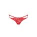 Трусики на зав'язочках з боків WARDA THONG red XXL/XXXL - Passion Exclusive