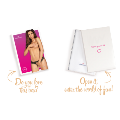 Мереживні танга з доступом Obsessive Contica crothchles thong L-XL, чорні Мереживні танга з доступом Obsessive Contica crothchles thong L-XL, чорні