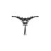 Прозорі стрінги з доступом Obsessive Celia Noir crotchless thong M/L