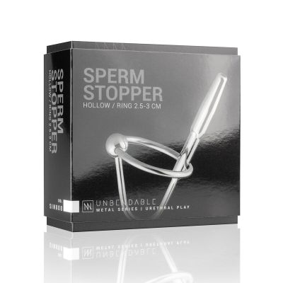 Уретральний стимулятор Sinner Gear Unbendable — Sperm Stopper Hollow Ring, 2 кільця (2,5 см та 3 см) Уретральний стимулятор Sinner Gear Unbendable — Sperm Stopper Hollow Ring, 2 кільця (2,5 см та 3 см)