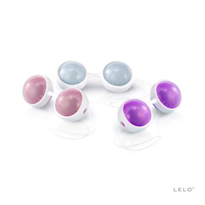 Набір вагінальних кульок LELO Beads Plus, діаметр 3,5 см, змінне навантаження, 2х28, 2х37 та 2х60 г 