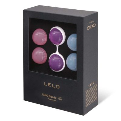 Набір вагінальних кульок LELO Beads Plus, діаметр 3,5 см, змінне навантаження, 2х28, 2х37 та 2х60 г Набір вагінальних кульок LELO Beads Plus, діаметр 3,5 см, змінне навантаження, 2х28, 2х37 та 2х60 г