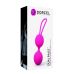 Вагінальні кульки Dorcel Dual Balls Magenta, діаметр 3,6 см, вага 55 г Вагінальні кульки Dorcel Dual Balls Magenta, діаметр 3,6 см, вага 55 г