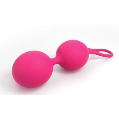 Вагінальні кульки Dorcel Dual Balls Magenta, діаметр 3,6 см, вага 55 г Вагінальні кульки Dorcel Dual Balls Magenta, діаметр 3,6 см, вага 55 г