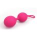 Вагінальні кульки Dorcel Dual Balls Magenta, діаметр 3,6 см, вага 55 г Вагінальні кульки Dorcel Dual Balls Magenta, діаметр 3,6 см, вага 55 г