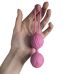 Вагінальні кульки Adrien Lastic Geisha Lastic Balls BIG Pink (L), діаметр 4 см, вага 90 г Вагінальні кульки Adrien Lastic Geisha Lastic Balls BIG Pink (L), діаметр 4 см, вага 90 г