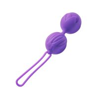 Вагінальні кульки Adrien Lastic Geisha Lastic Balls Mini Violet (S), діаметр 3,4 см, маcа 85 г Вагінальні кульки Adrien Lastic Geisha Lastic Balls Mini Violet (S), діаметр 3,4 см, маcа 85 г